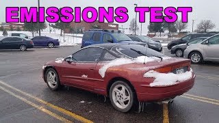 Turbo AWD Eagle Talon Smog  Emissions and Registration [upl. by Llehcal]