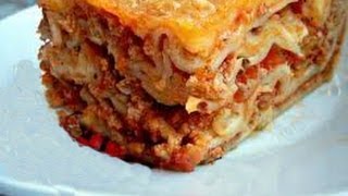 Pomysł na obiad  LASAGNE  LAZANIA  KLASYCZNA [upl. by Ydnor]