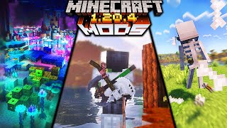 Top 20 Minecraft Mods For 1204  January 2024 [upl. by Ayenet666]