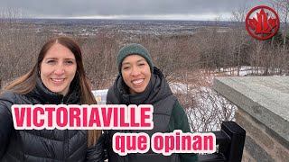 Victoriaville preguntandole a visitantes y recien llegados que opinan visita exploratoria Québec [upl. by Camilo436]