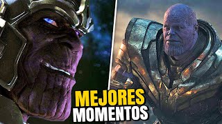 Los 10 Mejores Momentos de THANOS [upl. by Gargan673]