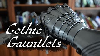 Late 15th Century Gothic Style Gauntlets [upl. by Attemaj869]