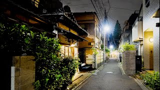 Tokyo Kitasenju night walk 4K HDR [upl. by Nare]