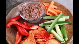 Tangy Black Bean Dip Recipe [upl. by Eissirc]