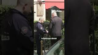 Braquage dans une bijouterie de l’avenue Montaigne à Paris [upl. by Sanez]