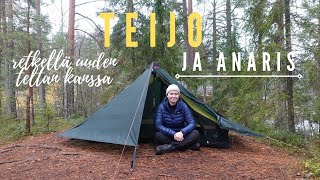 Testissä uusi teltta Teijon kansallispuistossa  Hilleberg Anaris [upl. by Merkley]