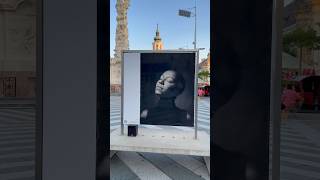 My tintype portrait of Phoebe is now exhibited at the beautiful townhall squere in St Pölten [upl. by Krigsman]