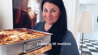 wwwmadameedithse  Lasagne till matlåda [upl. by Jodie662]