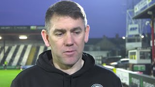 Dave Challinor PostMatch Interview  Grimsby Town [upl. by Onurb]