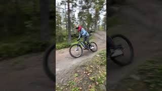 Drammen drammen drammenbikepark jump mtb mtbjump downhill like and subscribe [upl. by Duck42]