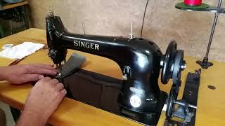 SINGER 3115 industrial sewing machine demonstration [upl. by Xer]