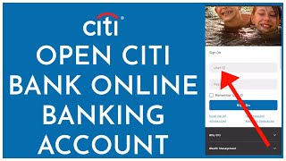 Register Citi Bank Online Banking Account  Citi Bank Online Login [upl. by Ttelracs]