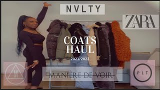 COLLECTIVE WINTER  AUTUMN COATS HAUL 202221  MDV  NVLTY  ZARA  PLT  MISSGUIDED  MW’s CLOSET [upl. by Nosretep]