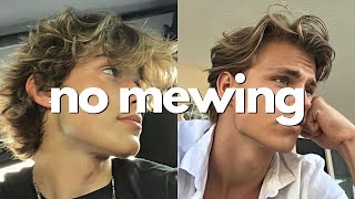 how to get a sharp jawline without mewing [upl. by Spatola]