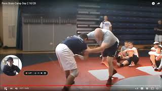 Cael Sanderson Inside reach  Backside double [upl. by Hersch78]