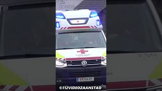 RTW der ÖRK Greifenburg zum Verkehrsunfall rettungsdienst ORK roteskreuz ambulance blaulicht [upl. by Ennovad]