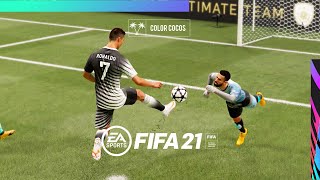 FIFA 21  BEST FLAIR CHIP GOALS ►Compilation 1 [upl. by Josie11]