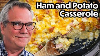 An AMAZING Leftover Ham and Potato Casserole recipe [upl. by Aserehc]