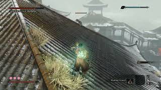 SEKIRO SHADOWS DIE TWICE Folding screen monkeys full bossfight all attacks shown [upl. by Ahsratal9]