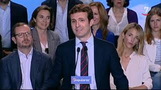 Casado justifica su quotrenovación tranquilaquot en las listas del PP [upl. by Adnal]