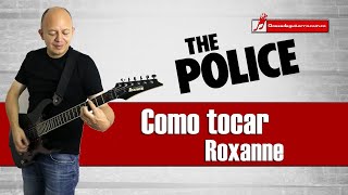 Roxanne  The Police como tocarla en guitarra acordes y ritmo [upl. by Joanie]