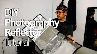 TutorialCara membuat Reflector Photography DIY sederhana dan murah [upl. by Soirtimid517]