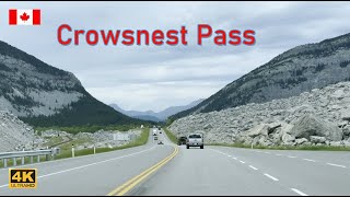 🇨🇦 Driving through BIGGEST ROCKSLIDE in Alberta  Frank Slide Crowsnest Pass Blairmore Coleman [upl. by Meares731]