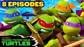 FIRST 8 EPISODES of TMNT 2012 🐢  Teenage Mutant Ninja Turtles [upl. by Adnahcir]