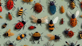 Insects for kids  Learn about different insects  Kids learning videos [upl. by Erick958]