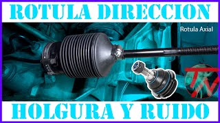 RUIDO y VIBRACION EN LA DIRECCION  Holgura Rotula Axial  Comprobar y Cambiar rotulas de dirección [upl. by Eicyaj]