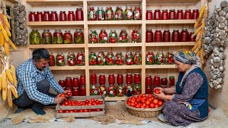 Homemade Tomato Preservation [upl. by Eehc]