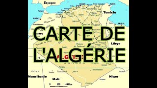 CARTE DE LALGÉRIE [upl. by Nnaeinahpets]