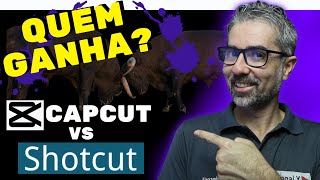 CAPCUT vs SHOTCUT  Quem é o Melhor [upl. by Llennod]