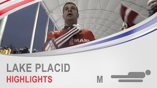 Lake Placid Highlights  Mens Skeleton World Cup Tour 20142015  FIBT Official [upl. by Adnulahs]