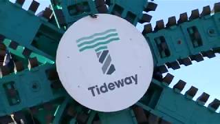 Tideway timelapse delivery progress  January 2018 [upl. by Atiuqan]