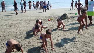 Animazione per bambini in Spiaggia a Riccione [upl. by Ayenat240]