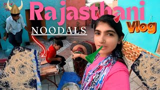 Rajasthani Noodles with Pinky Verma  Family Vlog in Rajasthan [upl. by Enoyrt974]