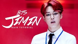 BTS JIMIN HAIR TUTORIAL 방탄소년단 지민  Edward Avila [upl. by Naol]