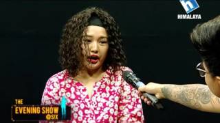 Interview with Trishna Budhathoki  Parody THE EVENING SHOW SX [upl. by Sillaw]