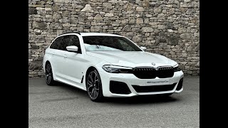 BMW 5 SERIES 520i MHT M Sport Touring Auto [upl. by Amora579]