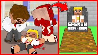 ARDANIN BEBEĞİ EFEKAN ÖLDÜ 😱  Minecraft ZENGİN FAKİR HAYATI [upl. by Niobe]