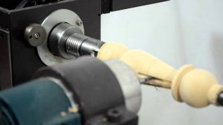 MegaTurn Woodturning Lathe Indexing and Fluting Process [upl. by Vins]