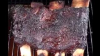 Smoked BBQ Beef Short Ribs quotTexas Stylequot [upl. by Fiedler373]