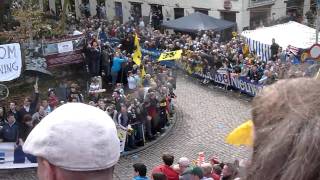 Cancellara on Kapelmuur during Ronde Van Vlaanderen 2011 [upl. by Scherle]