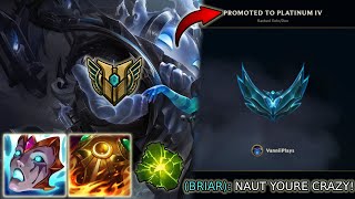 NAUTILUS ONLY TOP RANKED CLIMB EP15 I GOT PROMOTED TO PLAT [upl. by Arolf880]