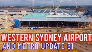 Western Sydney Airport and Metro Update 51 Badgerys Creek Australia [upl. by Behlke]