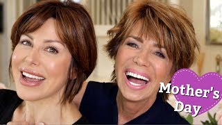 Mom Makeup Makeover Tutorial  Over 60 Makeup Application Tips  Dominique Sachse [upl. by Akinahc]