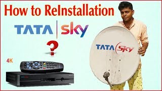 How to ReInstallation Tata sky [upl. by Deaner]