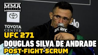 Emotional Douglas Silva de Andrade Calls For Sean O’Malley Fight Two Bonuses  UFC 271 [upl. by Nord]