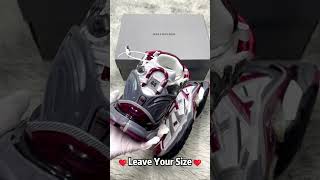 2024 Christmas Gift Real VS Fake Balenciaga Runner Sneakers unboxing checking [upl. by Enirehtacyram]